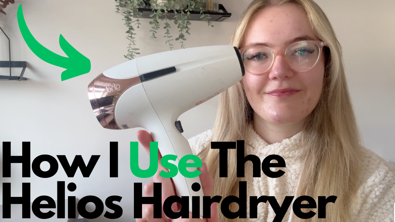 Watch How I Use the Helios Hairdryer on Amazon Live